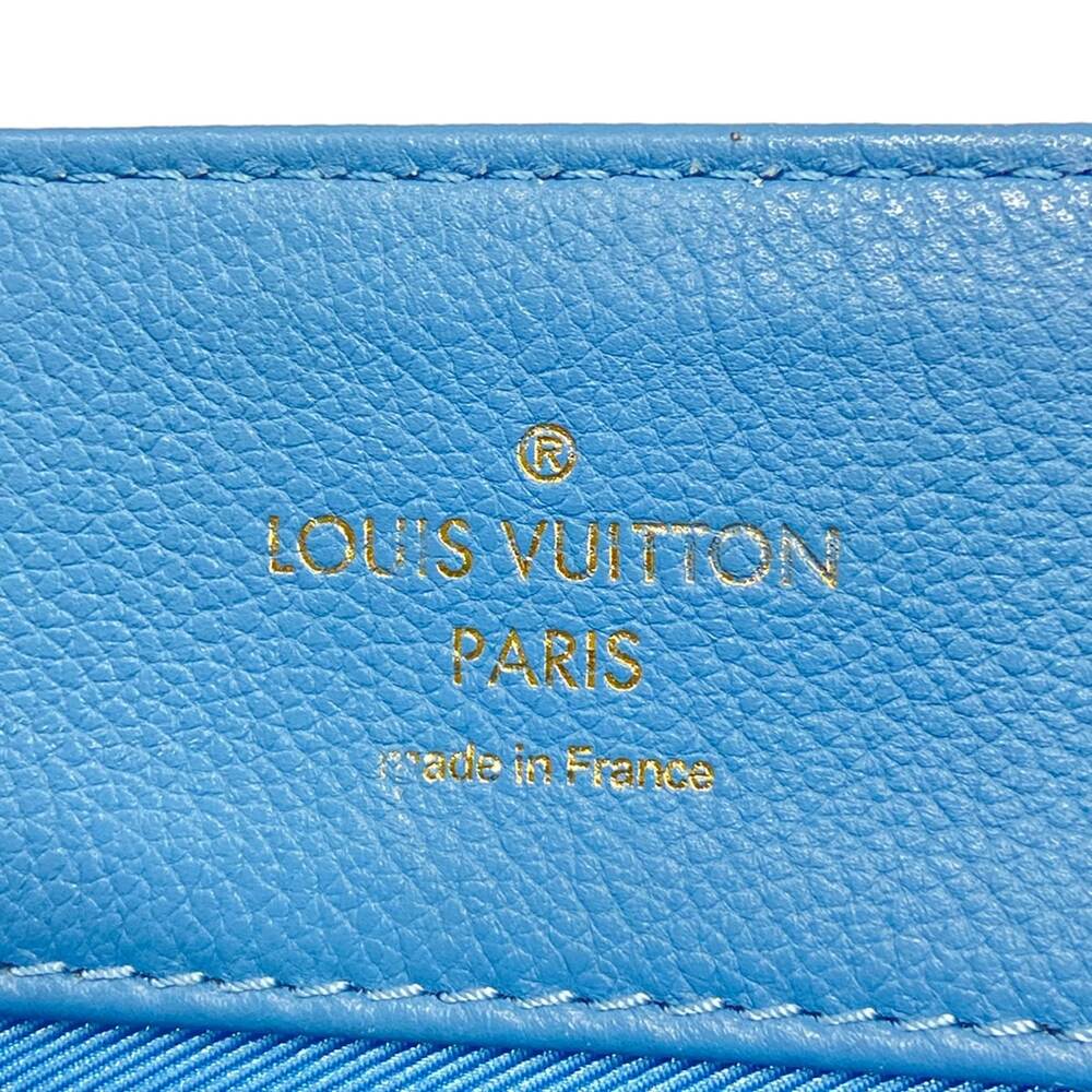 Louis Vuitton Lockme MM Lockme Handbag Light Blue Black - Picture 9 of 16